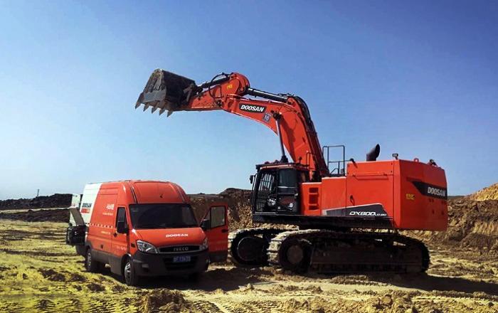 두산인프라코어, 5월 中 건설기계 시장서 해외업체 MS 1위 달성