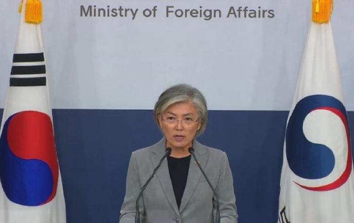 강경화 외교장관 “북 대화 복귀 위한 전방위 노력…한미 공조 바탕”