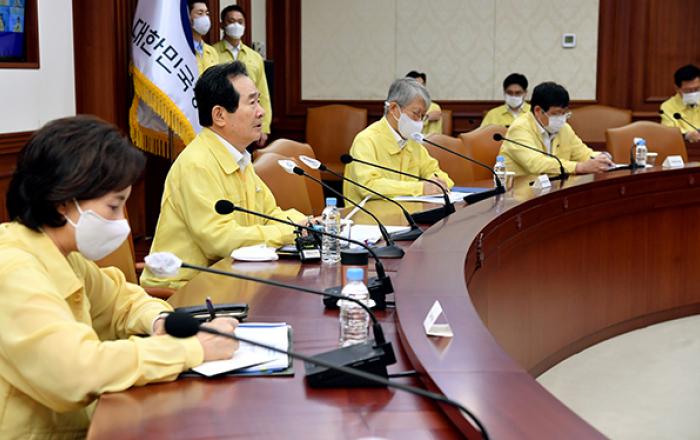 정세균 총리 “이라크 내 우리 근로자 특별수송…근로자 안전·건강 보호는 국가의 기본적 책무”