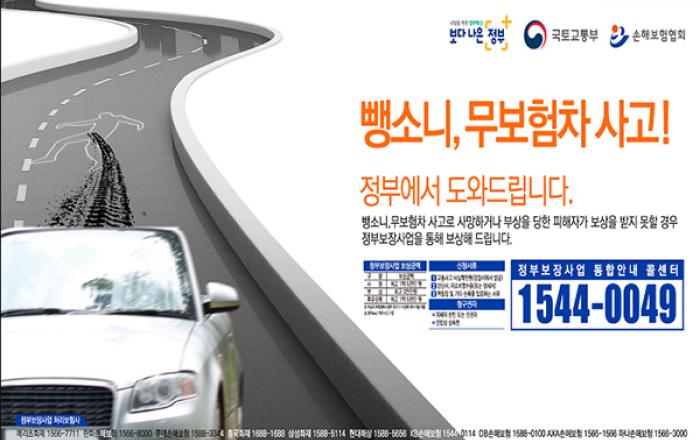 자동차사고 피해지원기금 조성…정부보장사업·피해자 지원사업 등 시행