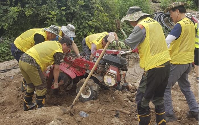 태풍 ‘바비’ 북상에 산사태 우려지 선제 대응