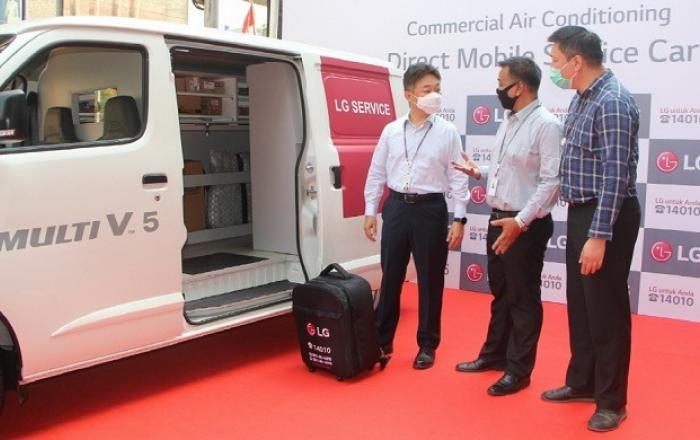 찾아가는 시스템에어컨 서비스 아시아 6개국서 확대 운영