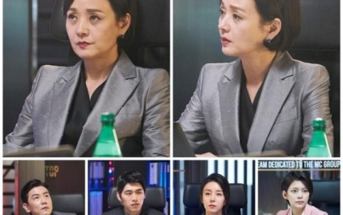 ‘우아한 가’ 초살벌 회의 포착…배종옥 불꽃 카리스마