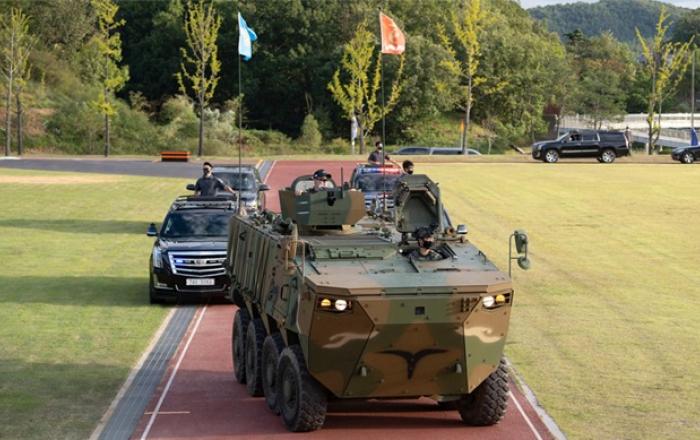 현대로템, 국군의 날 행사서 무인車 시연