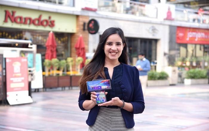 LG 윙(LG WING), 인도 공략 키워드는 '언택트(Untact)'