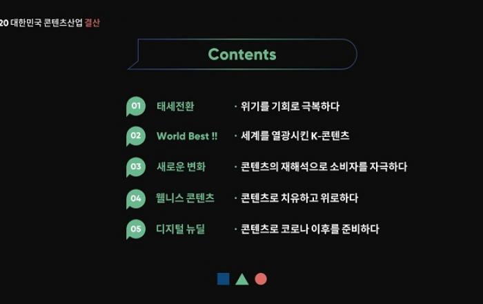 콘텐츠 산업의 미래는? 키워드로 전망하는 2021년 콘텐츠산업