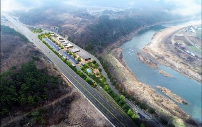 지리산 국도변에 '스마트 복합쉼터' 들어선다.
