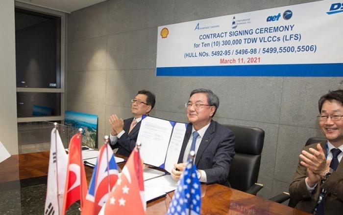 대우조선해양, LNG 이중연료추진 VLCC 10척 1.1조원 규모 계약 성사