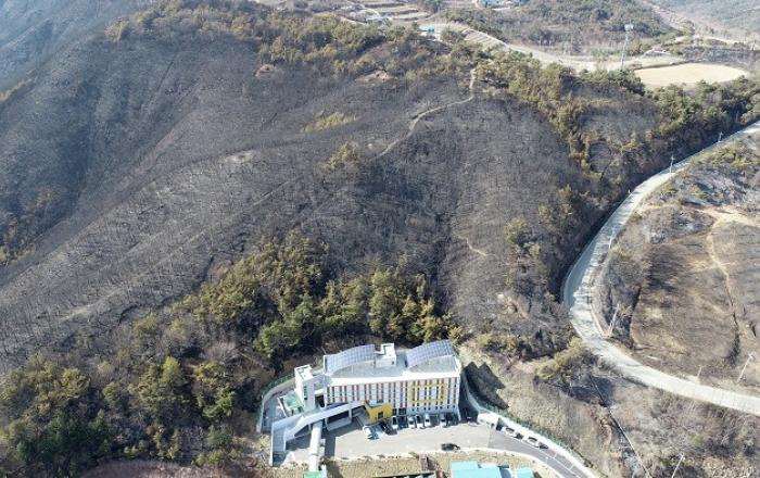 경북 안동, 예천ㆍ충북 영동 산불피해지에 복구 추진